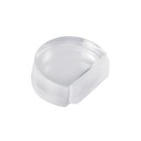 Durų atrama Haushalt HAH-70540, 1.5 cm, Ø 4.6 cm, plastikas, skaidri sp.
