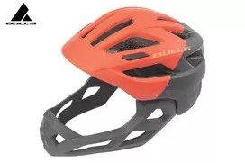Šalmas Bulls Comox FF 2.0Youth juoda/raudona