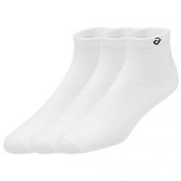 Kojinės vyrams ir moterims Asics Easy Low 3P 3023A021 100, baltos, 35-38