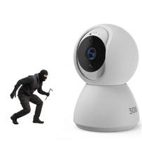Išmanioji Wifi vidaus stebėjimo kamera, garsiakalbis, naktinis matymas 2.4G 360°
