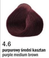Allwaves Cream Color plaukų dažai, ilgalaikis dažymas, 100 ml 4.6 purpurinė vidutinė kaštono spalva