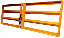 Rankinis žemės lygintuvas 90 × 30 cm, oranžinis