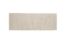 Kilimas Milton 200x70cm, šviesiai pilkas
