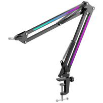 FIFINE AmpliGame BM38 RGB Boom Arm Stand Black