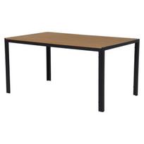 Lauko stalas, 150 x 90 x 75 cm, rudas