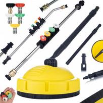 Valymo šepetys Rosfix T-Racer – Tinka Karcher K2–K7, Komplektas 5 purkštukai, Max 160 bar