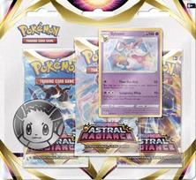 Pokemon TCG - Sword  and  Shield 10 Astral Radiance 3-pack Blister - Sylveon