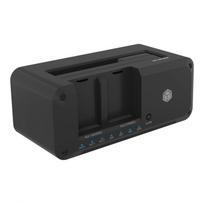 Jungčių stotelė Raidsonic HDD / SSD 2.5" / 3.5" M.2 M.2 NVMe Card / SATA 6Gb/s