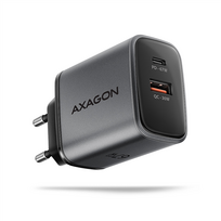 Sieninis įkroviklis AXAGON ACU-PQ67 67W 2x USB-A USB-C PD3.0 PPS QC4+ SFC2.0 Apple