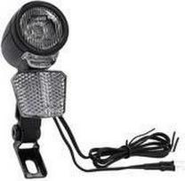 FISCHER Dynamo LED-Frontlicht, 40 Lux mit integriertem Reflektor, spritzwassergeschütztes - 1 Stück (65881)