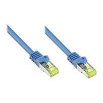 Good Connections Patchkabel m. Cat.7 Rohkabel blau 20m