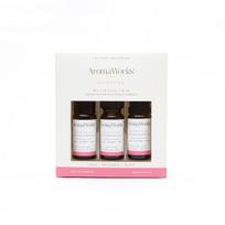 Aromaterapinių aliejų dovanų rinkinys Aromaworks Nurture Wellbeing Trio, 3×10 ml.
