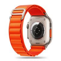 Tech-Protect Nylon Pro dirželis, skirtas Apple Watch 4/5/6/7/8/9/SE/Ultra 1/2 (42/44/45/49 mm) – oranžinis