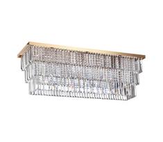Ideal Lux - Lubinis šviestuvas MARTINEZ 8xE14/40W/230V auksinis