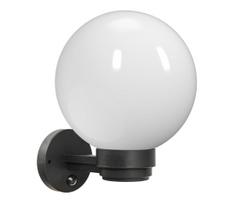 Brilagi - Lauko sieninis šviestuvas su jutikliu HARBOR 1xE27/40W/230V IP33 antracitas/balta