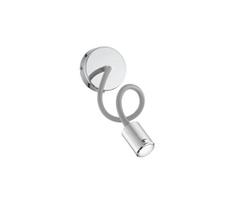 Ideal Lux - lanksčioji LED stalinė lempa FOCUS LED/4W/230V CRI 90, blizgus chromas