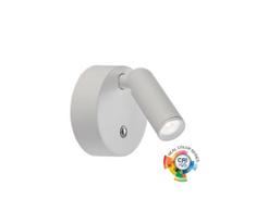 Ideal Lux - reguliuojamas įkraunamas LED sieninis taškinis šviestuvas BEAN LED/3W/5V CRI 95 baltas