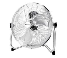ZEVENTI - Grindinis ventiliatorius FLOW 60W/230V 44,5 cm blizgus chromas