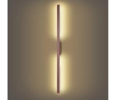 Brilagi - LED lauko sieninis šviestuvas LUNA LED/30W/230V 3000K IP65 150 cm ruda CRI 90