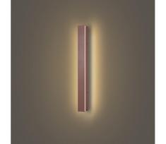 Brilagi - LED lauko sieninis šviestuvas LINEAR LED/12W/230V 3000K IP65 50 cm rudas CRI 90
