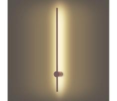Brilagi - LED lauko sieninis šviestuvas AURA, 20 W, 230 V, 3000 K, IP54, 97 cm, rudas, CRI 90