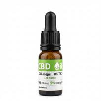 Grynas 20% CBD Aliejus (Be THC) 2000mg – Cannamama Izoliatas
