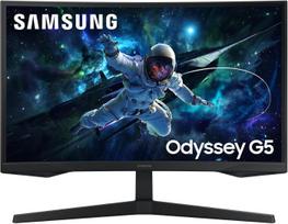 Samsung Odyssey G55C 27" WQHD lenktas žaidimų monitorius 165Hz 1000R VA FreeSync HDR10 (LS27CG552EUXEN)