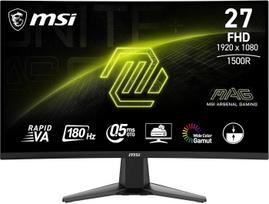 MSI MAG 27C6F 27" FHD lenktas žaidimų monitorius 180Hz 1ms 1500R VA Adaptive Sync (ANEB0CS3W1DMFT)
