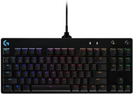 Logitech G PRO TKL mechaninė žaidimų klaviatūra GX Blue Clicky RGB (920-009391)