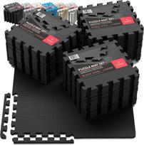 Apsauginiai grindų kilimėliai, dėlionės tipo kilimėliai sportui, fitnesui, jogai, treniruotėms (FM-PUZZLE01)