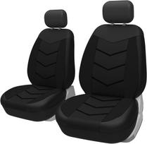 TOYOUN Automobilio Sėdynių Užvalkalai Priekinėms Sėdynėms 2 vnt. Juodi (TOY-SEAT01)