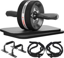 EnterSports 6-in-1 pilvo preso ratukas su fitneso priedais (ES-AB01)