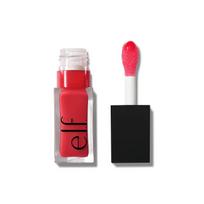 e.l.f. Glow Reviver lūpų aliejus, maitinantis, tonuotas, blizgus finišas, su jojobos aliejumi, atspalvis Red Delicious (81763)