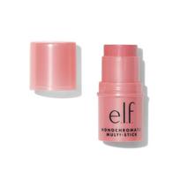 e.l.f. Monochromatic Multi Stick kremiškas pieštukas akims, lūpoms ir skruostams, lengvai sklaidomas, atspalvis Dazzling Peony (82141)