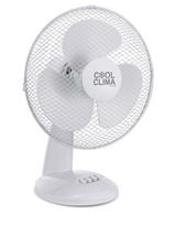 Stalinis ventiliatorius COOL CLIMA, 40W, 30 cm, 3 greičiai, baltos sp.