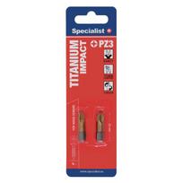 SPECIALIST+ antgalis TITANIUM PZ3, 25 mm, 2 vnt.