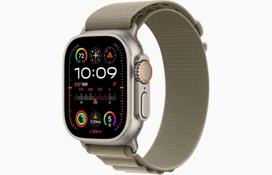 Išmanusis laikrodis Apple Watch Ultra 2 GPS + Cellular, 49mm Titanium Case with Olive Alpine Loop - Medium MREY3EL/A