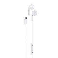 Happy Plugs Wired In-Ear Headphones USB-C White