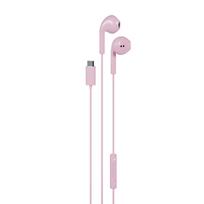 Happy Plugs Wired In-Ear Headphones USB-C Pink