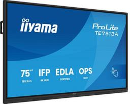 Iiyama 189.3cm (75") TE7513A-B2AG 16:9 Touch 2xHDMI+2xUSB-C (Expedited shipping)