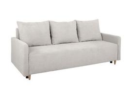 Trivietė sofa - lova Sigma Lux 3DL, smėlio spalvos