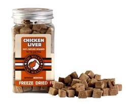 Liofilizuoti skanėstai šunims ir katėms Chicken Liver, 115 g