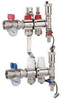 AQUA HEATING GRINDINIO ŠILDYMO SKIRSTYTUVAS 2 GRANDINĖS PEX 16X2 JUNGTYS TIESUS VOŽTUVAS NUVEDIMO IR ORO ŠALINIMO RINKINYS