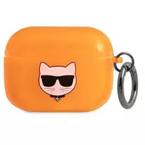 Karl Lagerfeld KLAPUCHFO AirPods Pro Cover, orange, Choupette