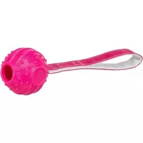 Trixie Dog toy - Soft  AND  Strong ball on a strap, TPR, 27 cm