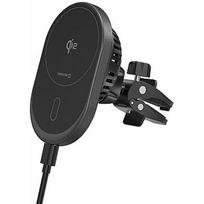 Swissten Magnetic Car Holder MagRide with Wireless Charger Qi2 15W (MagSafe compatible) 65010612