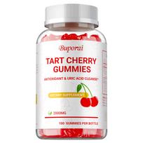 Rūgštūs vyšnių guminukai, padeda pašalinti šlapimo rūgštį, 2000 mg porcijoje, palaiko sąnarių sveikatą, veganiški, antioksidacinė parama. 100