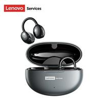 Originalios Lenovo LES101 ausinės su ausies klipu, belaidės Bluetooth 6.0 ausinės, atviros ausies sportinės ausinės su mikrofonu, ENC HD skambučių triukšmo slopinimu, naujos juoda