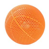 3D spausdintas beoro krepšinio kamuolys - nereikia pripūsti, aukštas - tinka naudoti tiek patalpoje, tiek lauke. One Size oranžinė