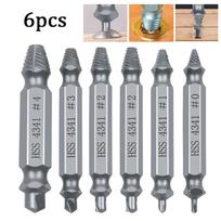 Elektrinis įrankis - 6 vnt. Nutrūkęs varžtas, sugadintas varžtų šalinimo įrankis, ištraukimo grąžtai Easy Out Stud Reverse